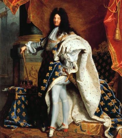 لويس الرابع عشر وحذاؤه الأحمر